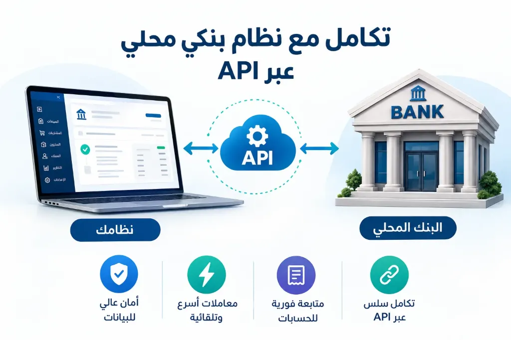 [ODO-02-003-0011] تكامل مع نظام بنكي محلي عبر API