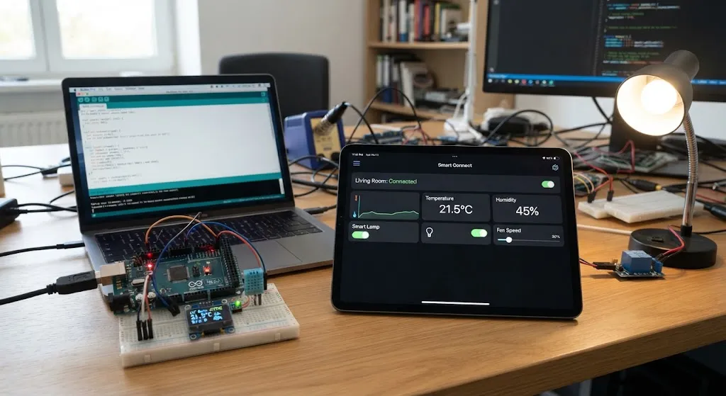 تكامل مع جهاز IoT أو Hardware