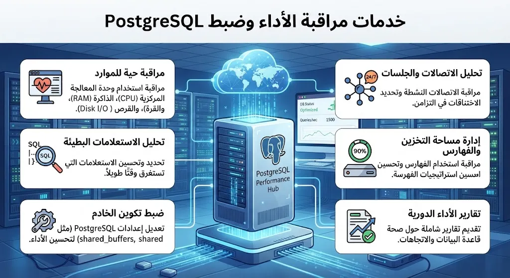 [ODO-03-002-0002] مراقبة الأداء وضبط PostgreSQL