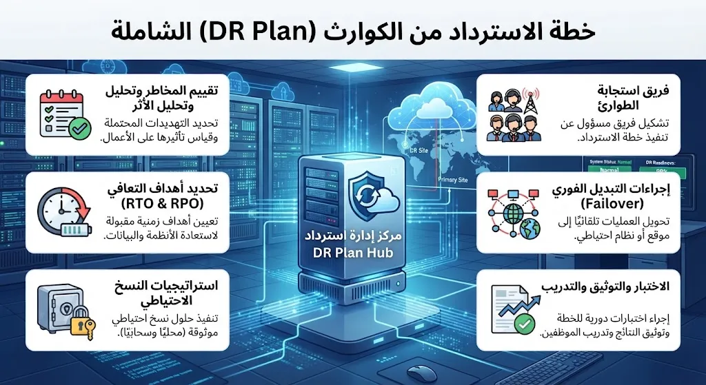 [ODO-03-002-0003] خطة استرداد من الكوارث (DR Plan)