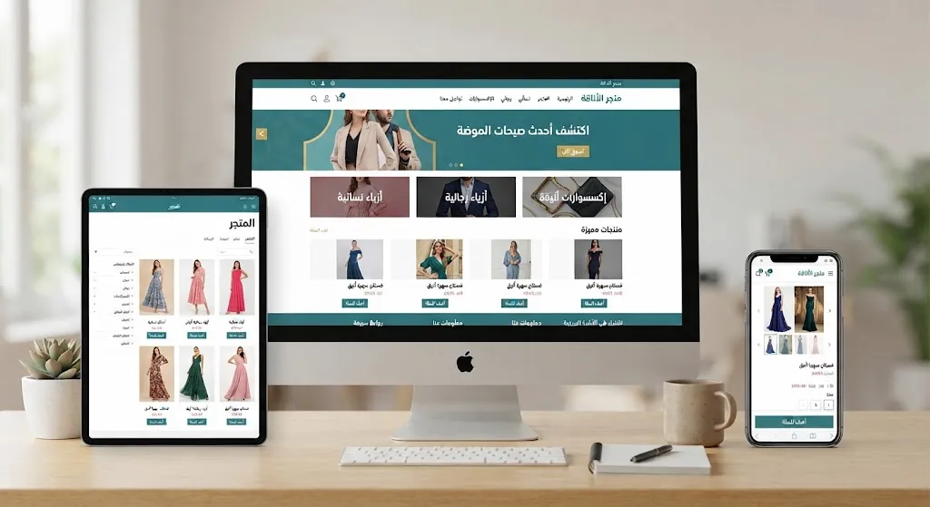 متجر إلكتروني WooCommerce/Shopify - أساسي