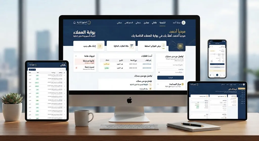 بوابة عملاء (Customer Portal)