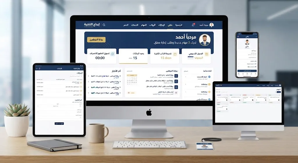 بوابة موظفين (Employee Portal)