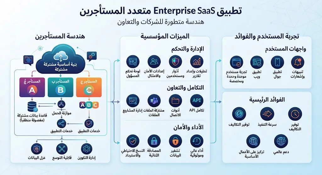 [DEV-02-001-0003] تطبيق SaaS Enterprise متعدد المستأجرين