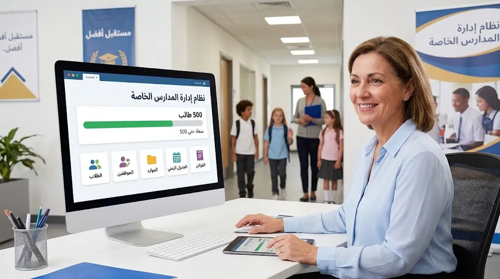 [DEV-04-002-0001] نظام إدارة المدارس الخاصة (حتى 500 طالب)