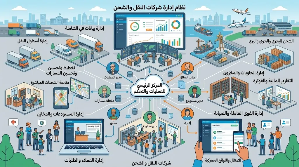 [DEV-04-003-0005] نظام إدارة شركات النقل والشحن