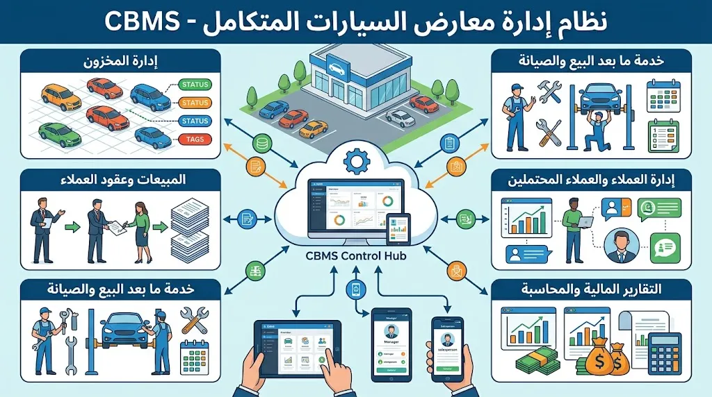 [DEV-04-003-0006] نظام إدارة المعارض السيارات