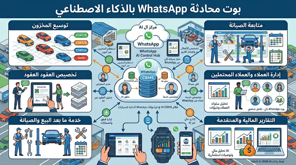 [DEV-05-001-0002] بوت محادثة WhatsApp بالذكاء الاصطناعي