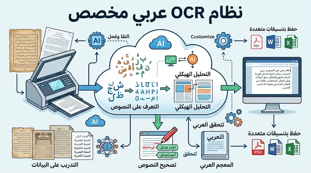 نظام OCR عربي مخصص