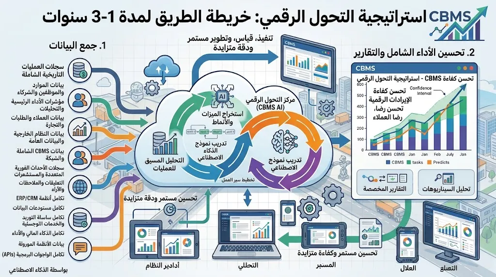 وضع استراتيجية تحول رقمي - 1-3 سنوات