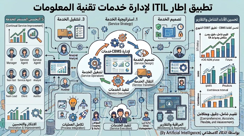 [CON-02-001-0002] تطبيق إطار ITIL لإدارة الخدمات