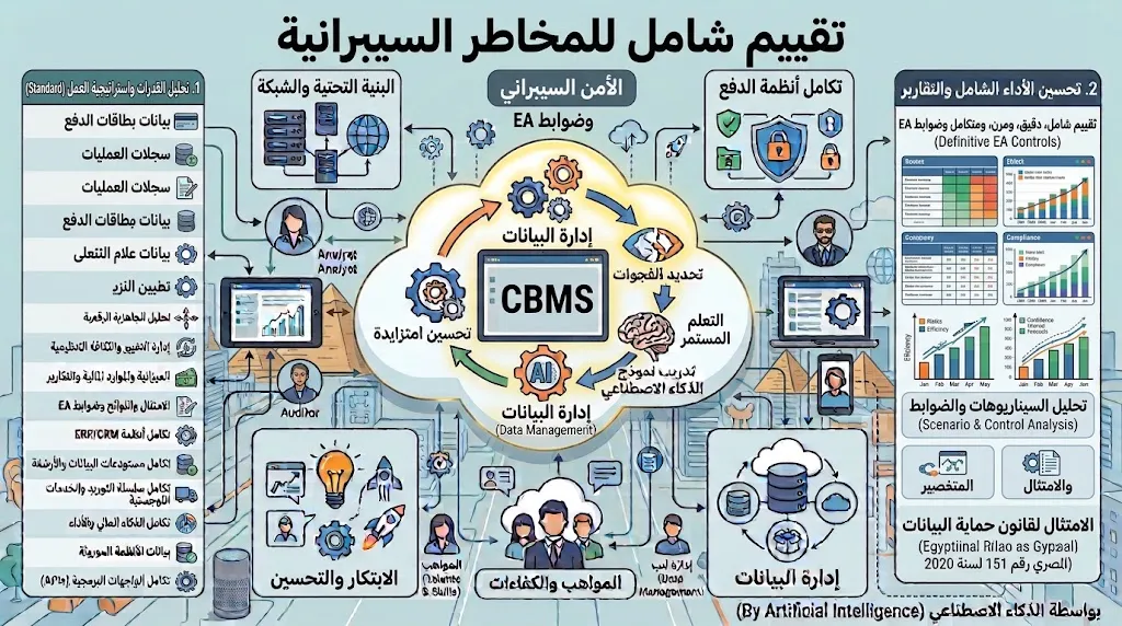 تقييم شامل للمخاطر السيبرانية