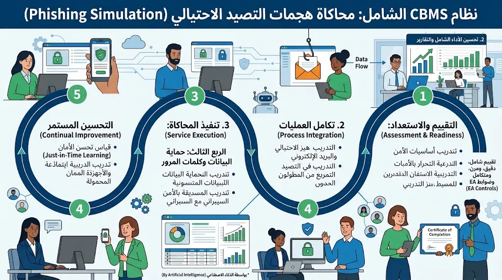 [CON-03-003-0002] محاكاة هجمات التصيد الاحتيالي (Phishing Simulation)