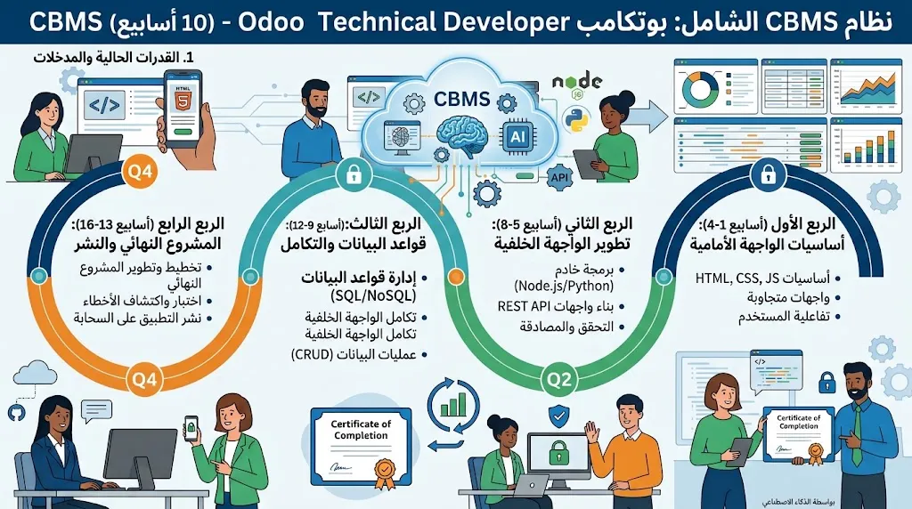 [TRN-01-002-0002] Bootcamp Odoo Technical Developer (10 أسابيع)
