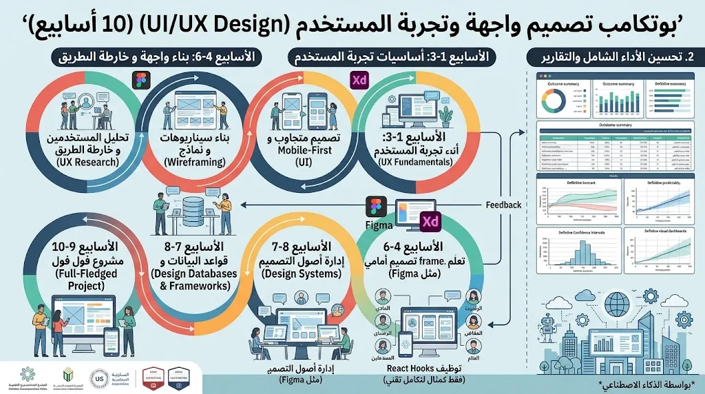 [TRN-01-003-0004] Bootcamp UI/UX Design (10 أسابيع)
