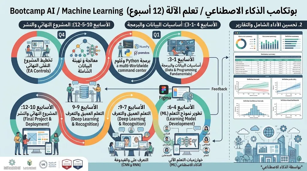 [TRN-01-003-0005] Bootcamp AI/Machine Learning (12 أسبوع)