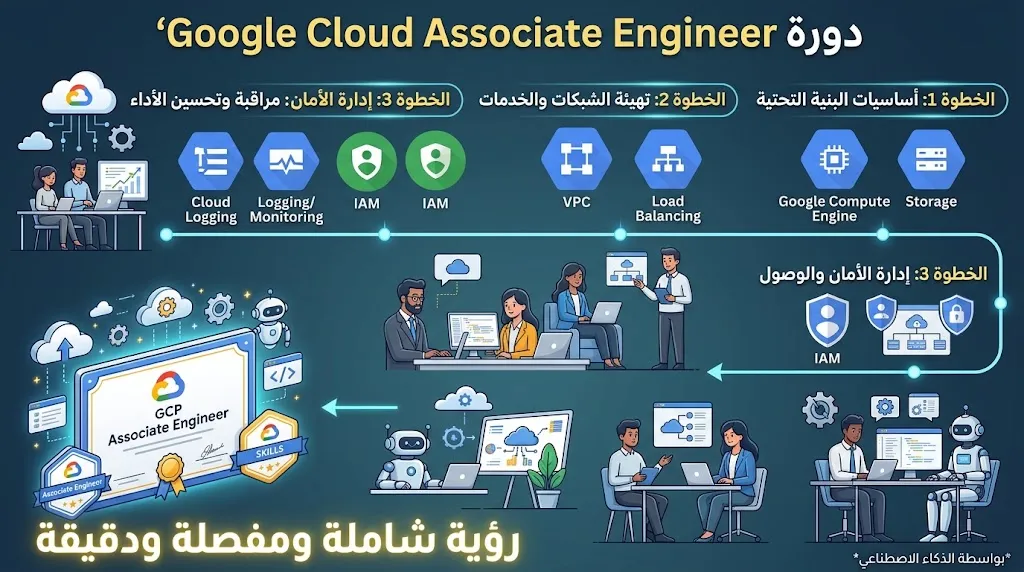[TRN-02-001-0006] دورة Google Cloud Associate Engineer