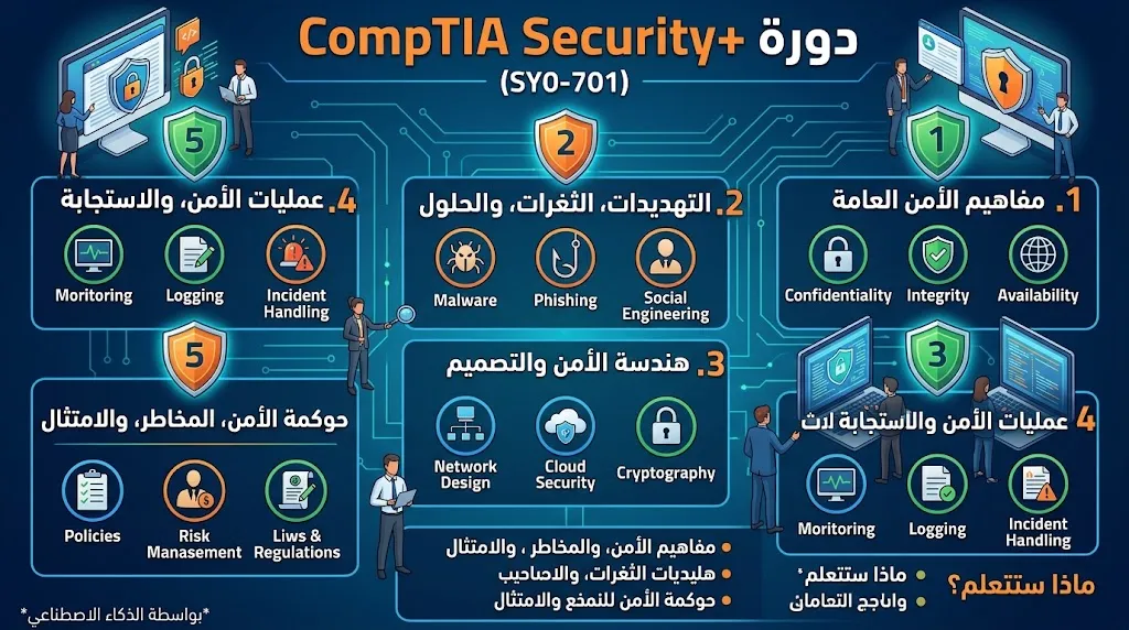 [TRN-02-001-0008] دورة CompTIA Security+