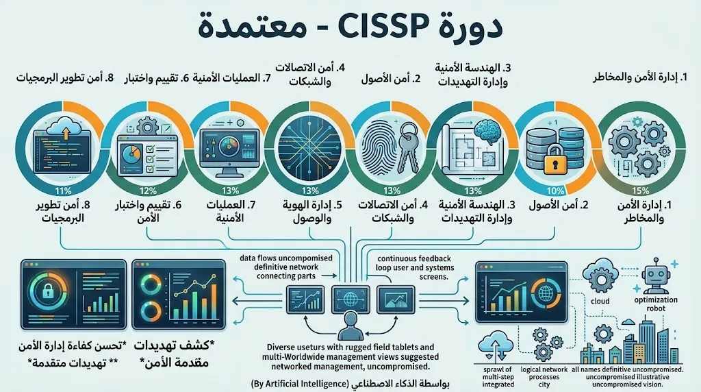 دورة CISSP - معتمدة