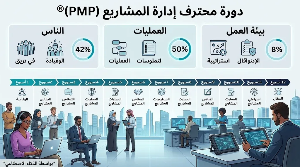[TRN-02-001-0010] دورة PMP - إدارة المشاريع
