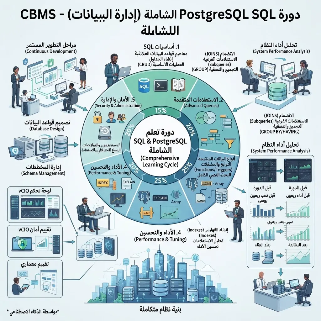 دورة SQL & PostgreSQL
