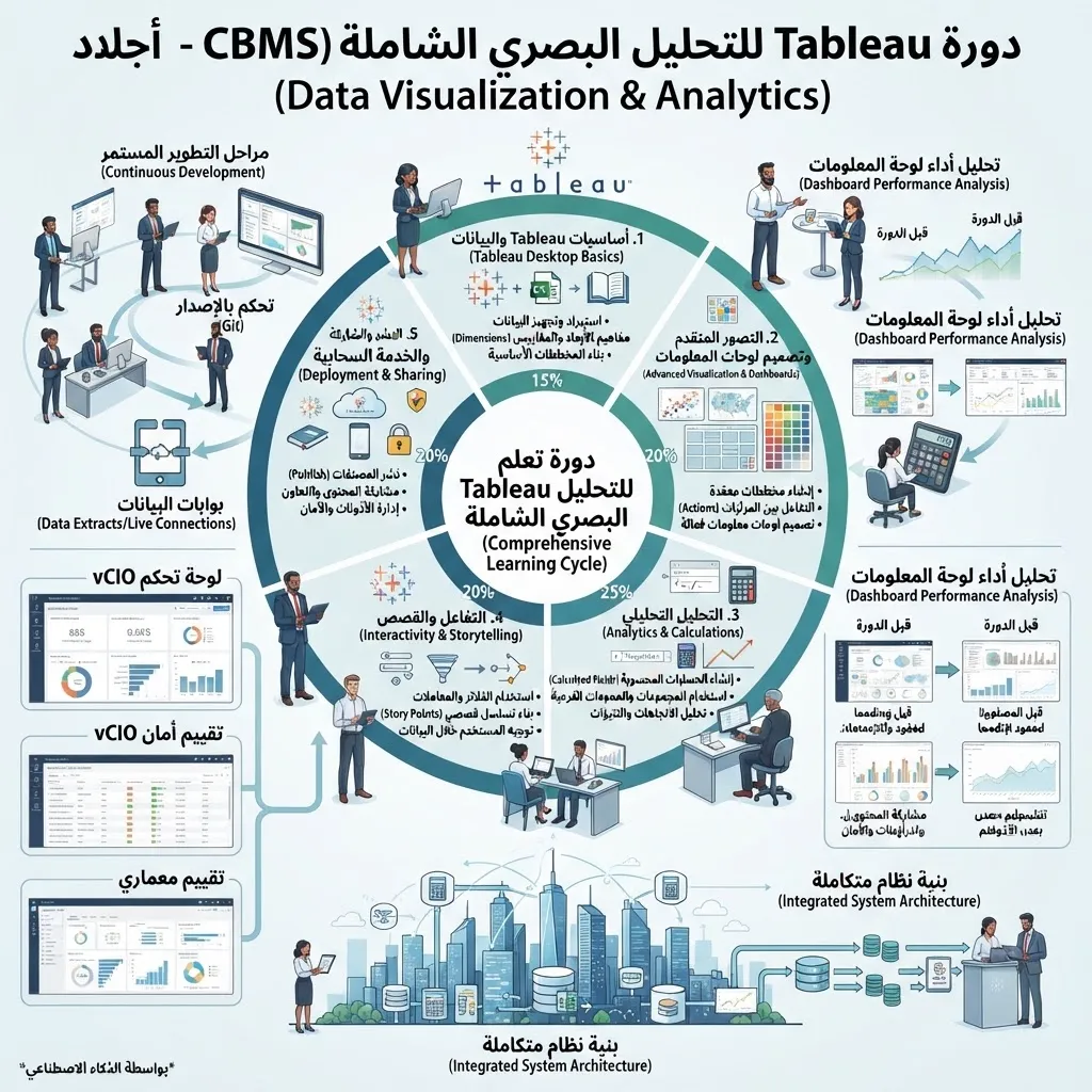 [TRN-02-003-0004] دورة Tableau للتحليل البصري