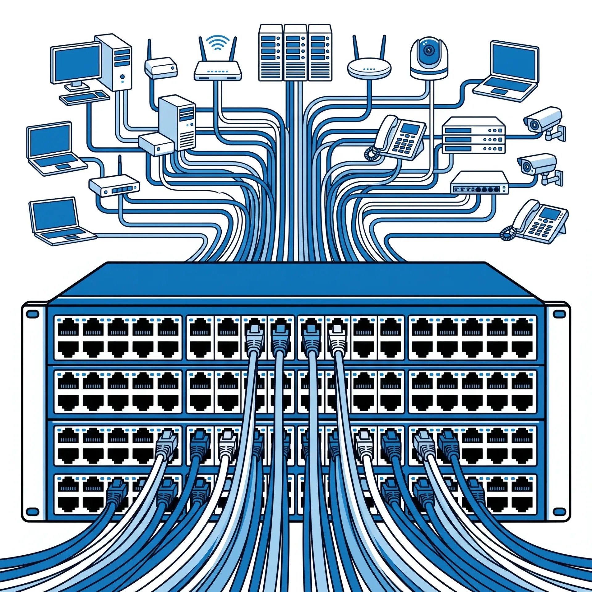 [NET-02-001-0002] Switch L2 - 48 منفذ Cisco/HPE