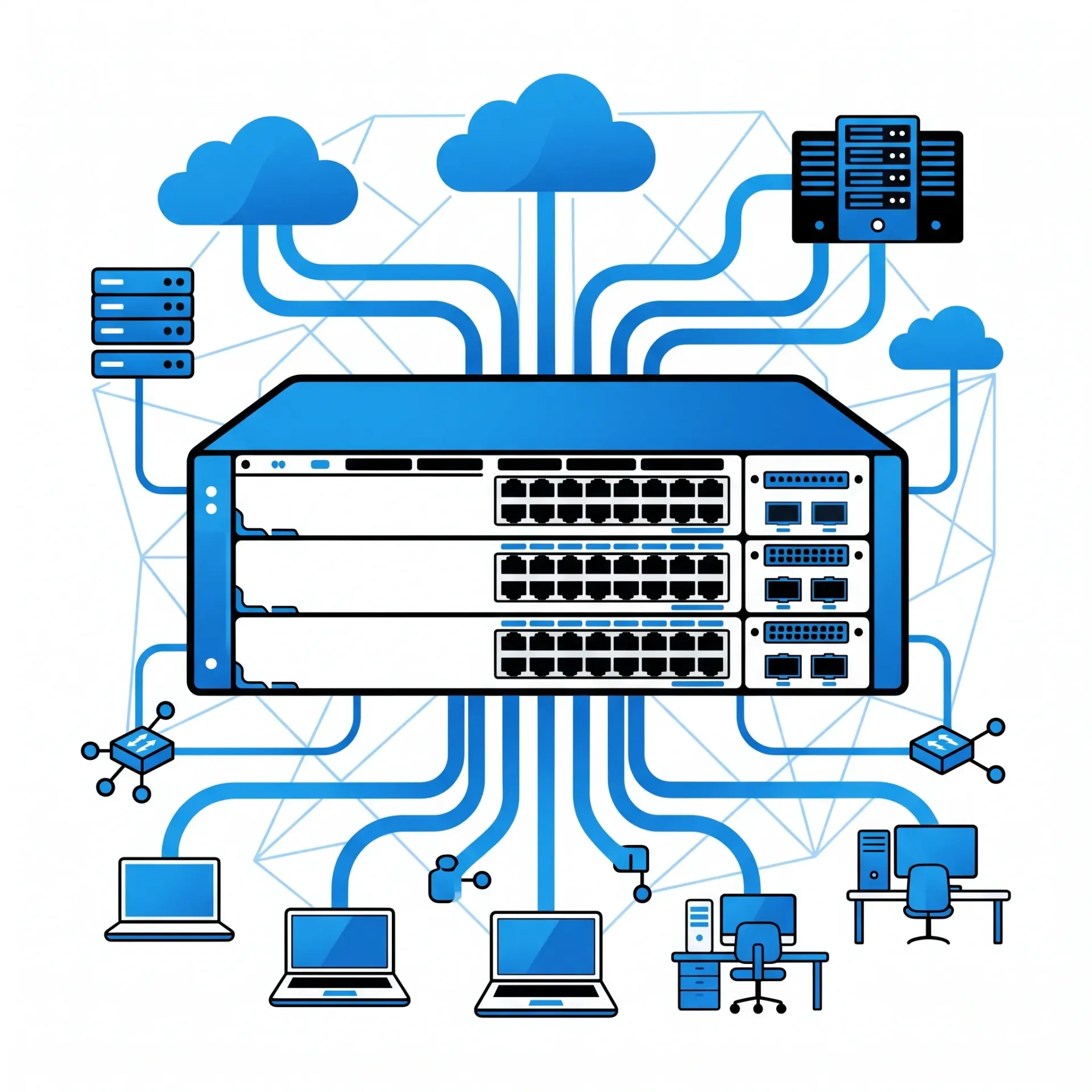 Switch Core Enterprise (Cisco Catalyst 9000)