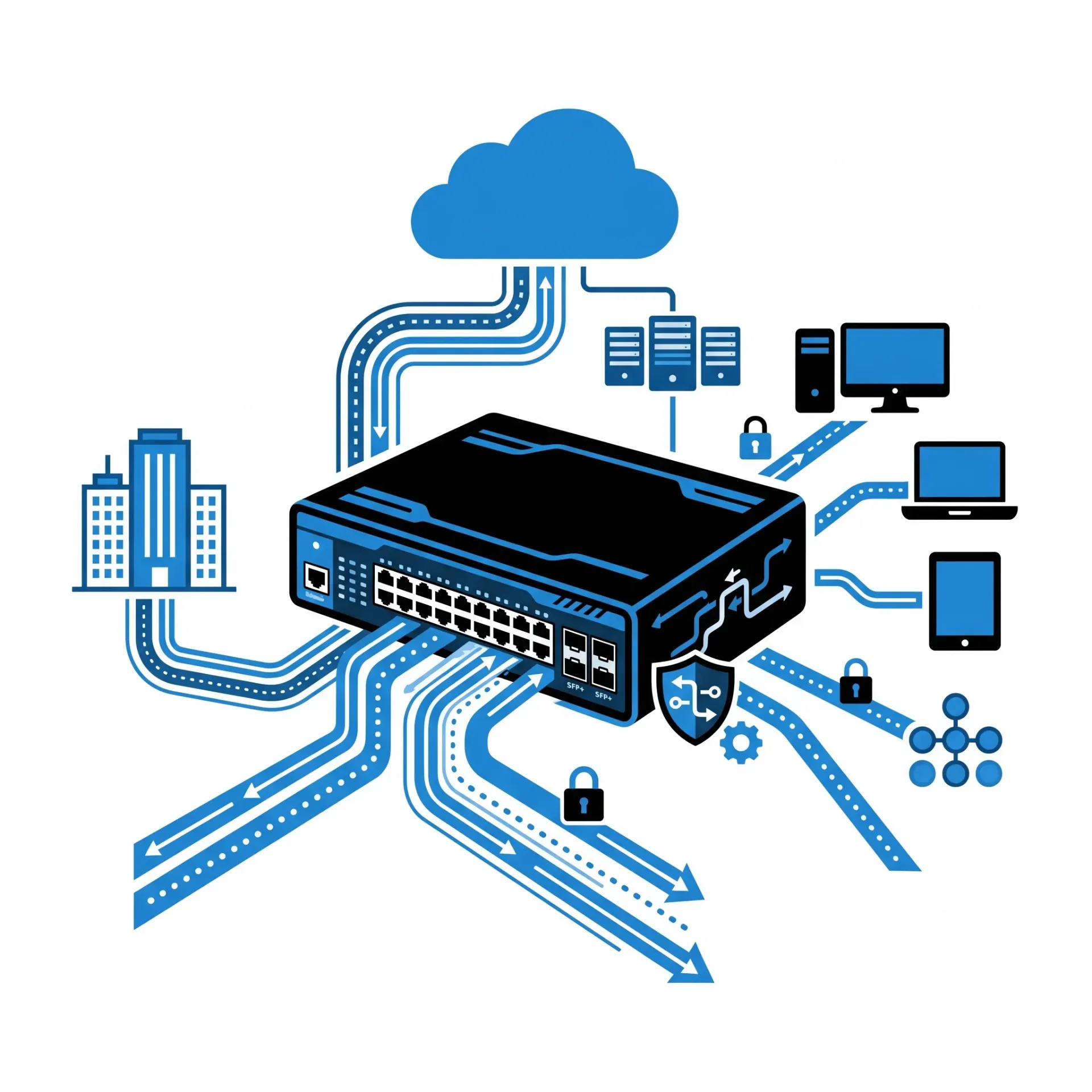 Router Enterprise متوسط