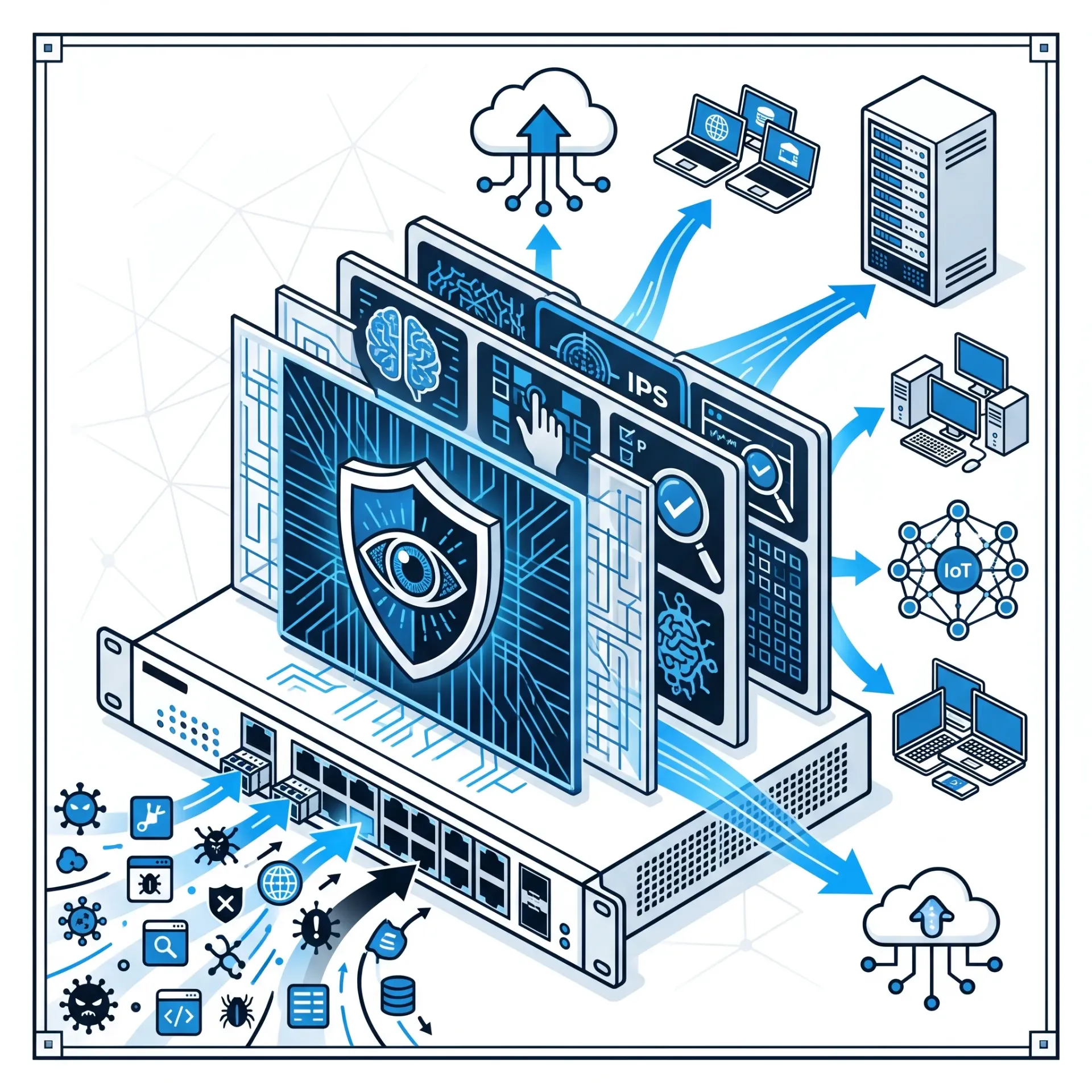 Firewall NGFW - Enterprise (Fortinet 200F+)