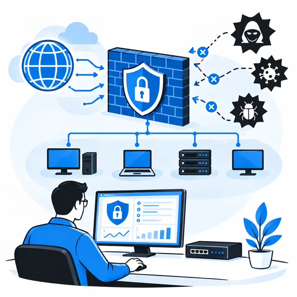 [NET-04-001-0004] إدارة Firewall فقط (شهرياً)