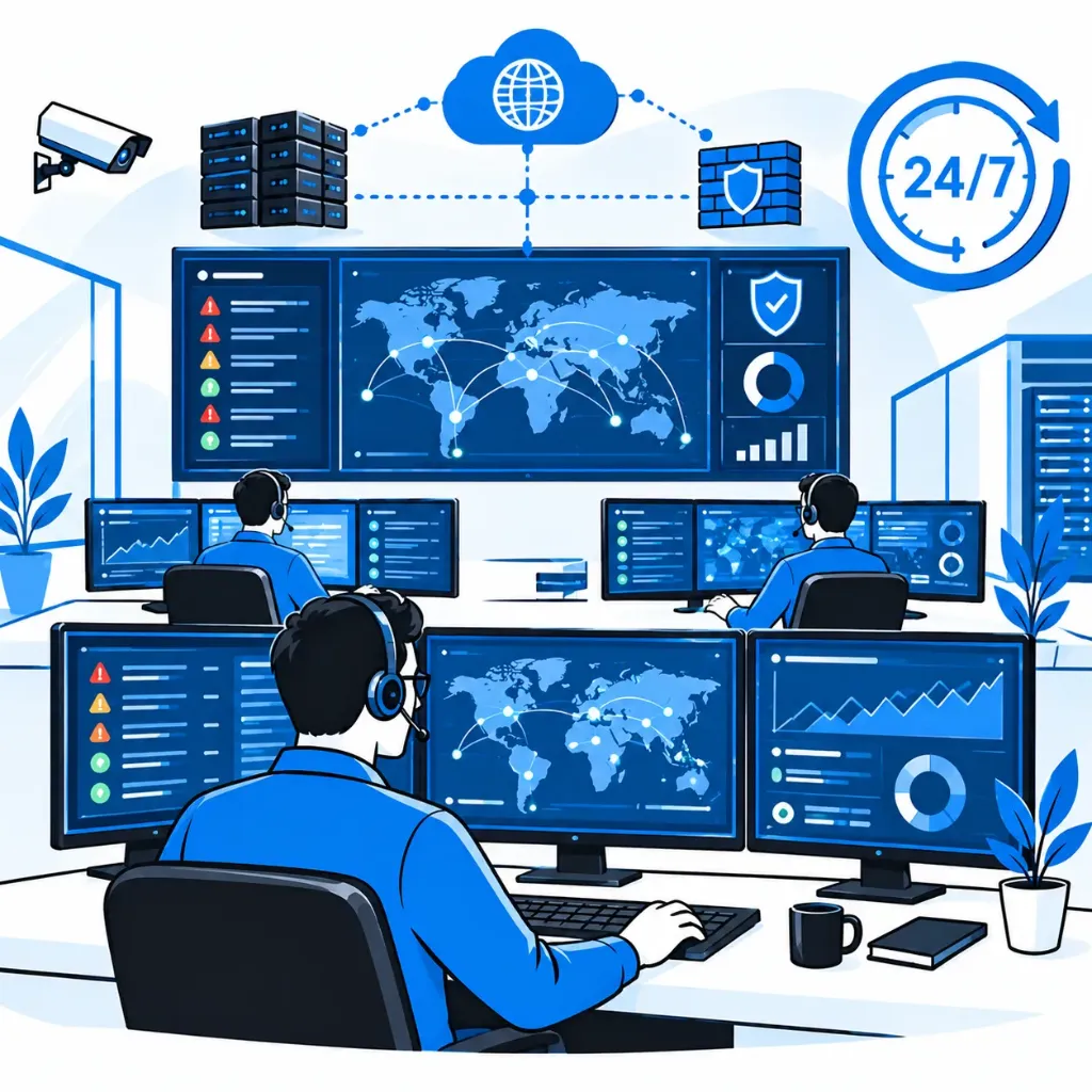 مراقبة الشبكة 24/7 (NOC) Advanced