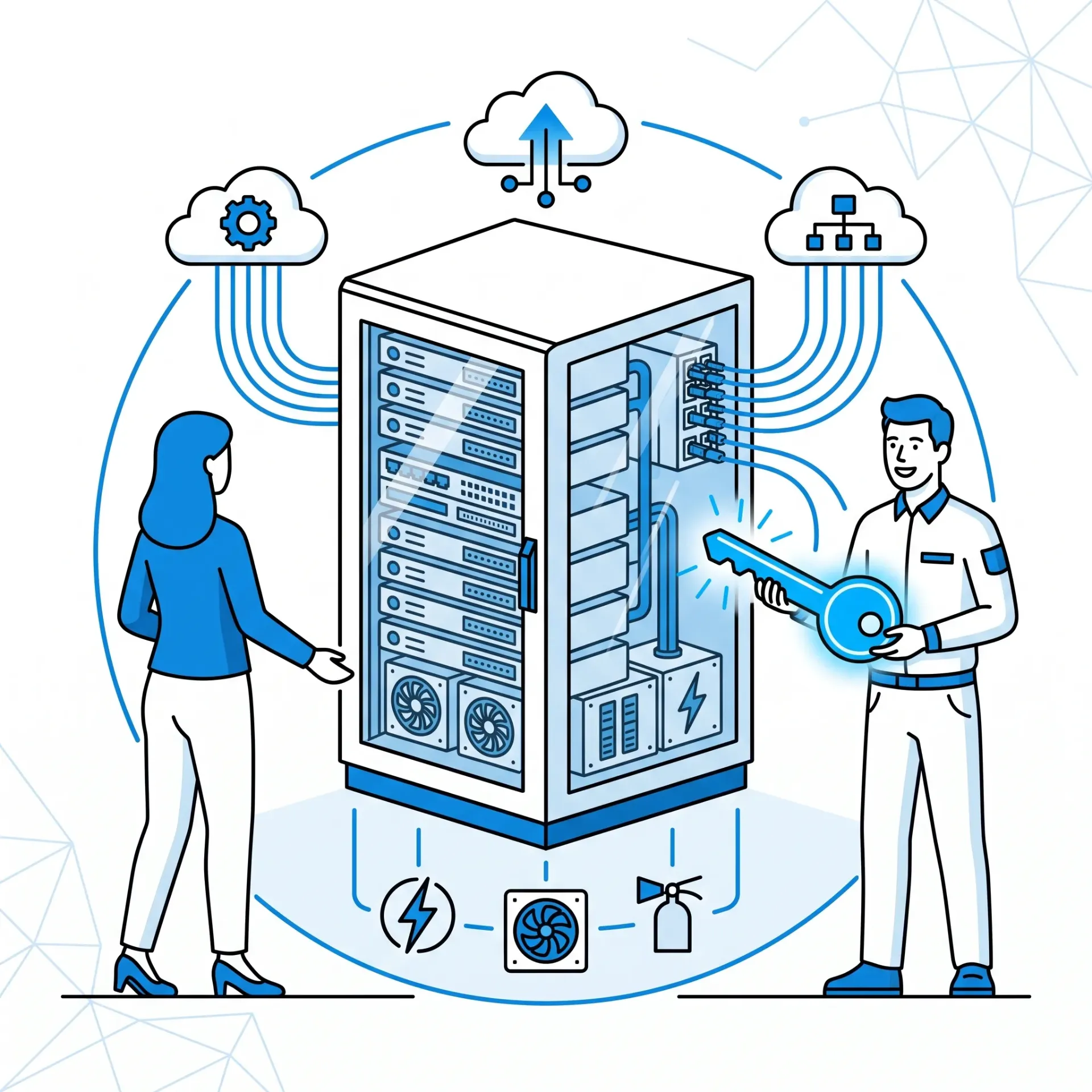 [DCH-01-002-0001] تنفيذ Micro Data Center على المفتاح (Turnkey)
