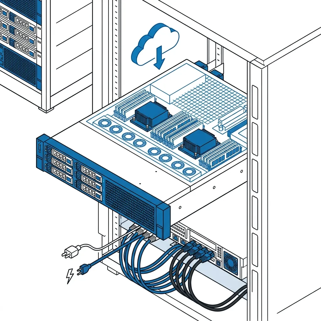 [DCH-02-001-0002] خادم Rack 1U Mid-Range