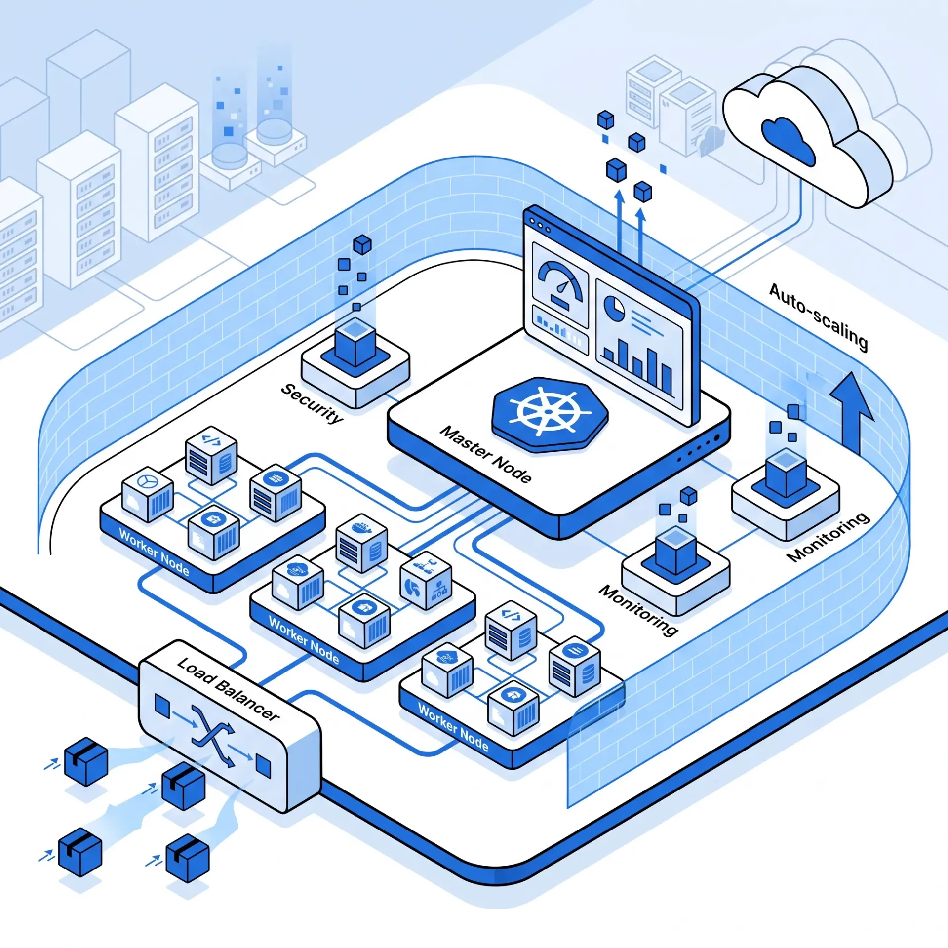 [DCH-03-004-0001] إعداد Kubernetes Cluster - بيئة Production
