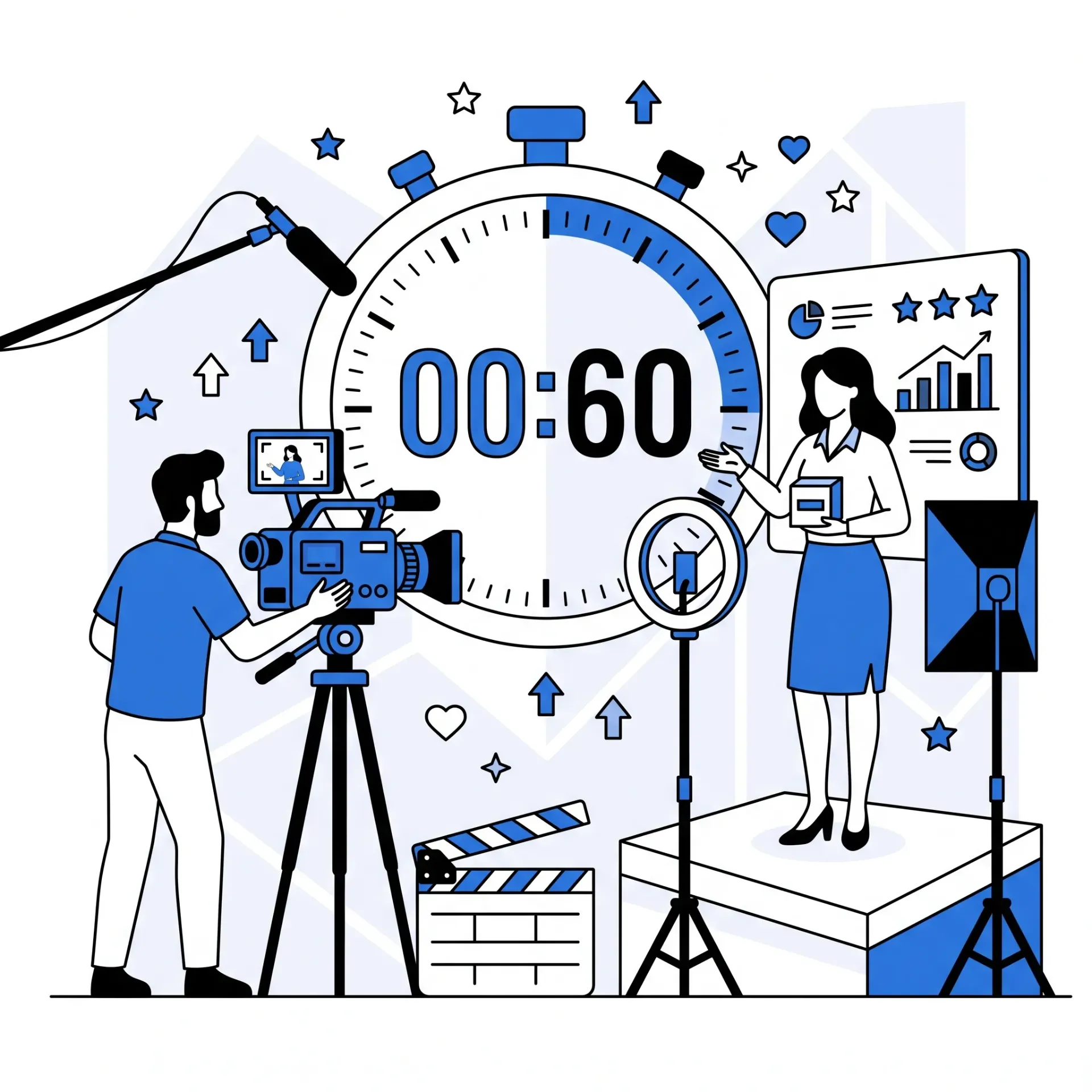 [CNT-01-002-0002] فيديو تسويقي احترافي - 60 ثانية (تصوير)