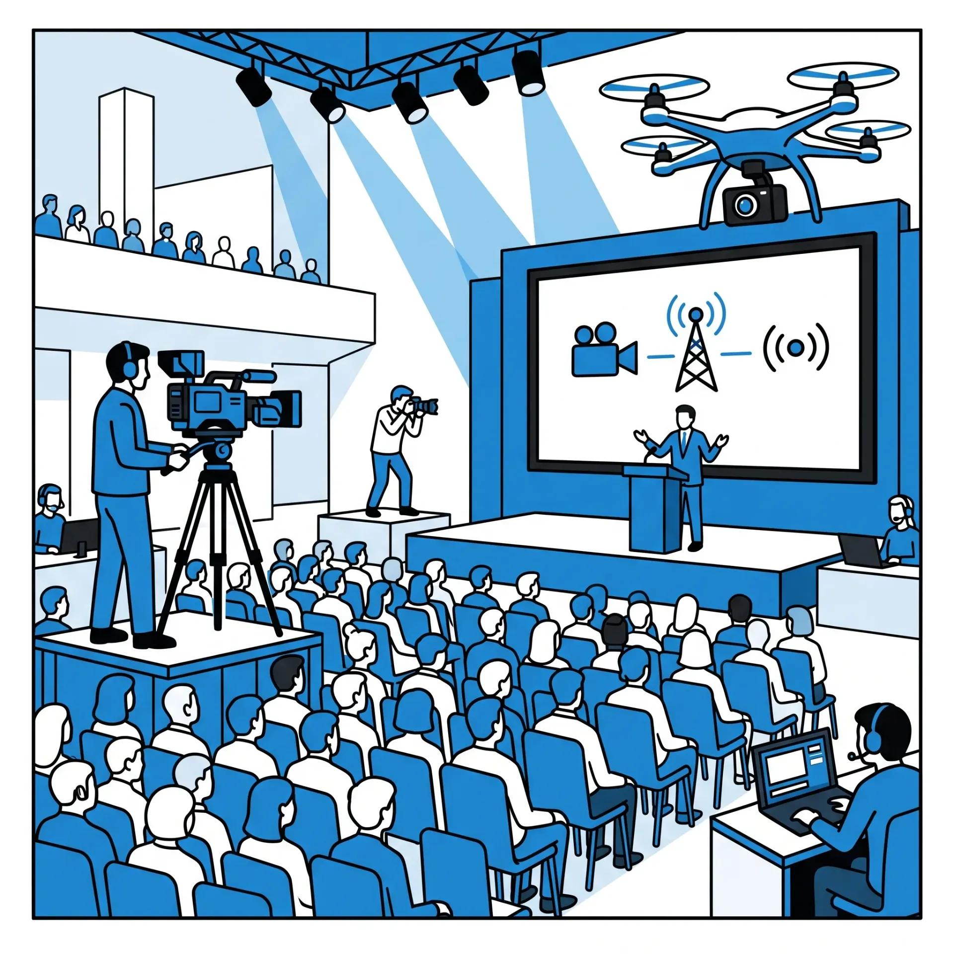 [CNT-01-002-0005] تغطية مؤتمر/حدث (Event Coverage)