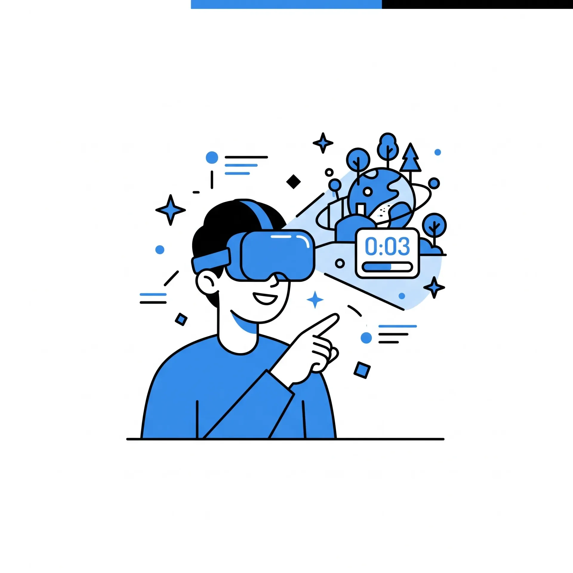 [CNT-03-003-0001] تجربة VR قصيرة (3-5 دقائق)