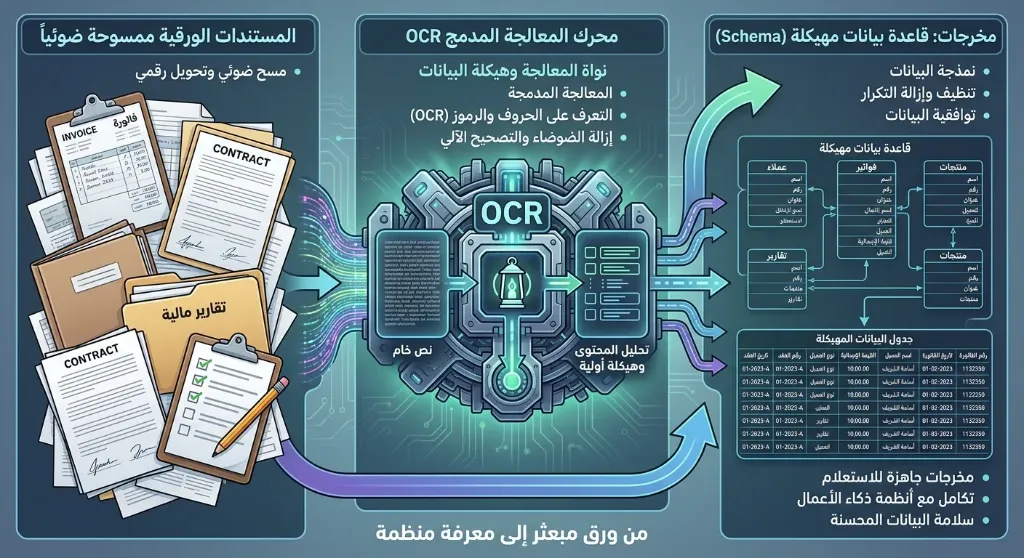 [DAT-02-001-0004] OCR + إعادة هيكلة لقاعدة بيانات