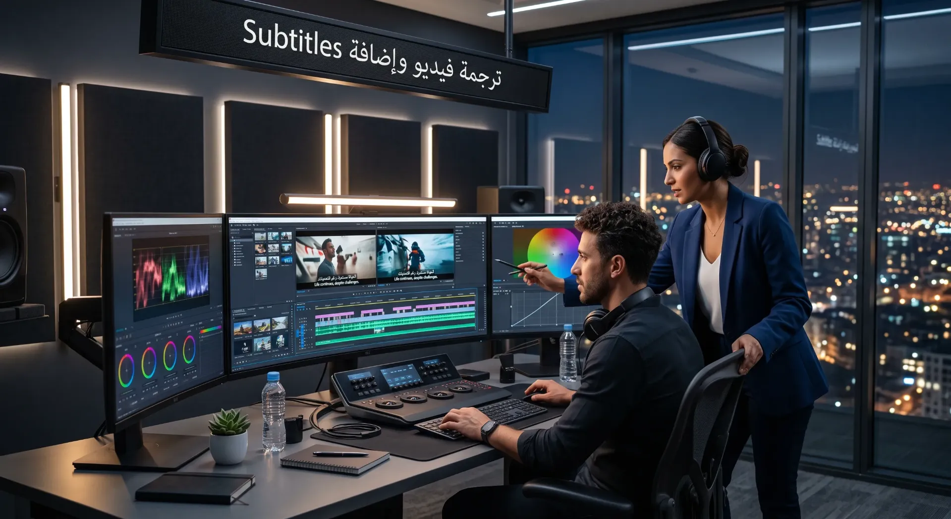 [DAT-02-003-0006] ترجمة فيديو وإضافة Subtitles
