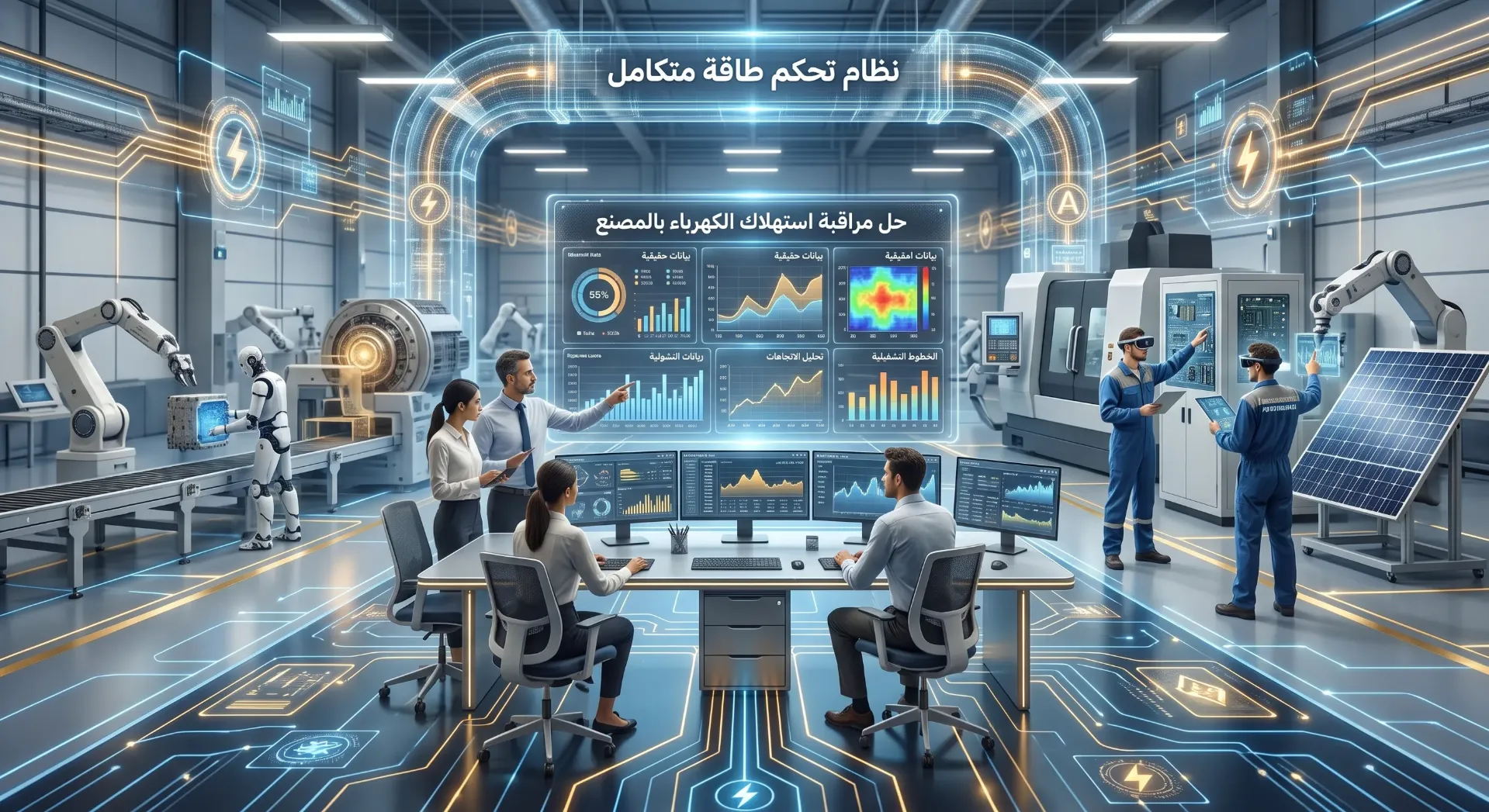 [IOT-01-001-0002] حل مراقبة استهلاك الكهرباء بالمصنع