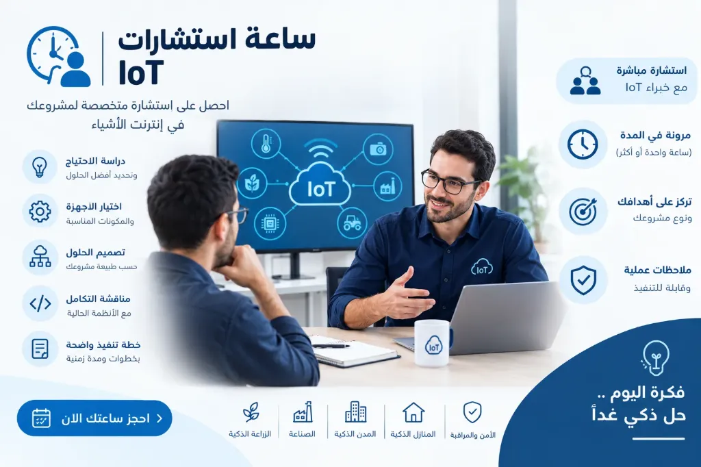 ساعة استشارات IoT