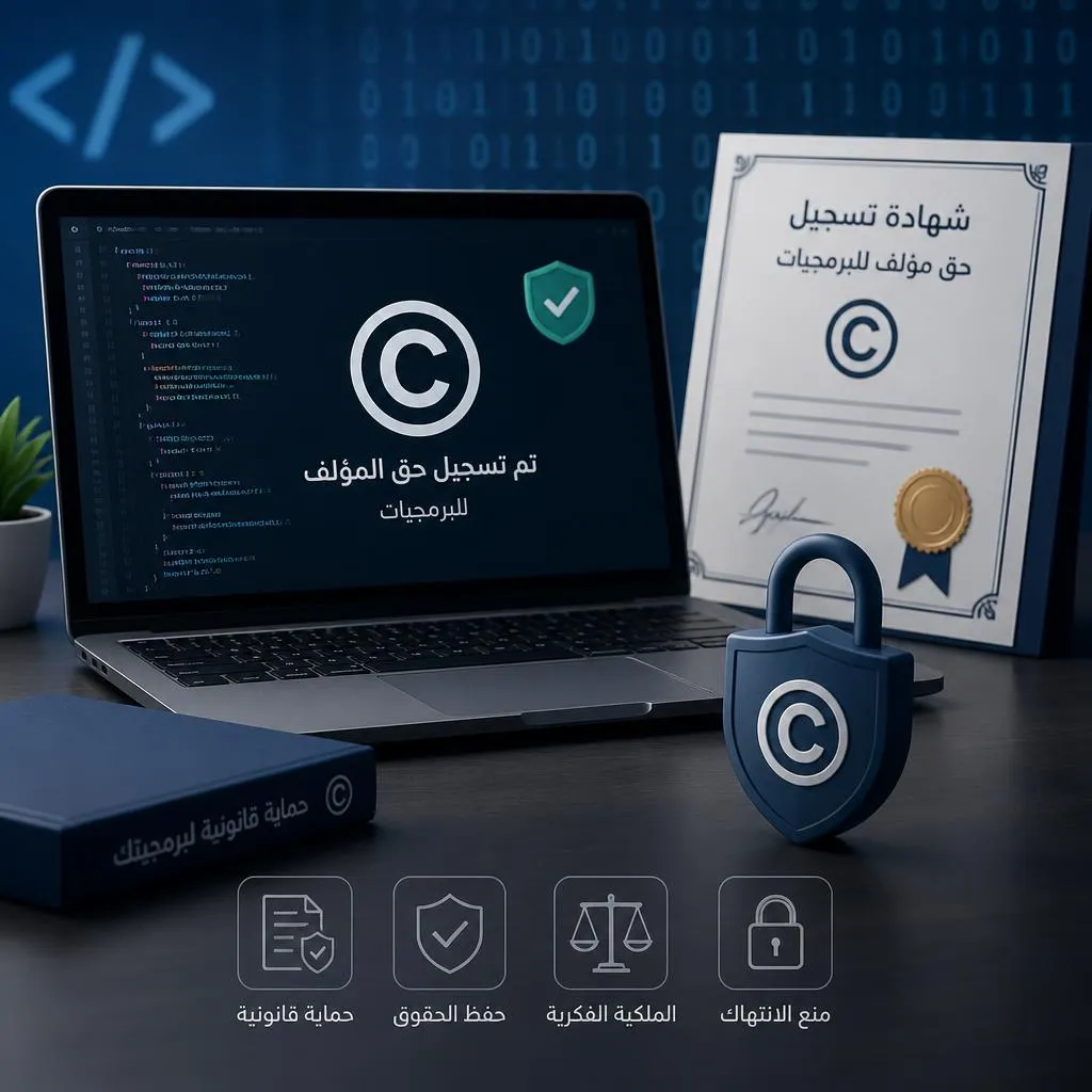 [IPL-01-003-0001] تسجيل حق مؤلف للبرمجيات