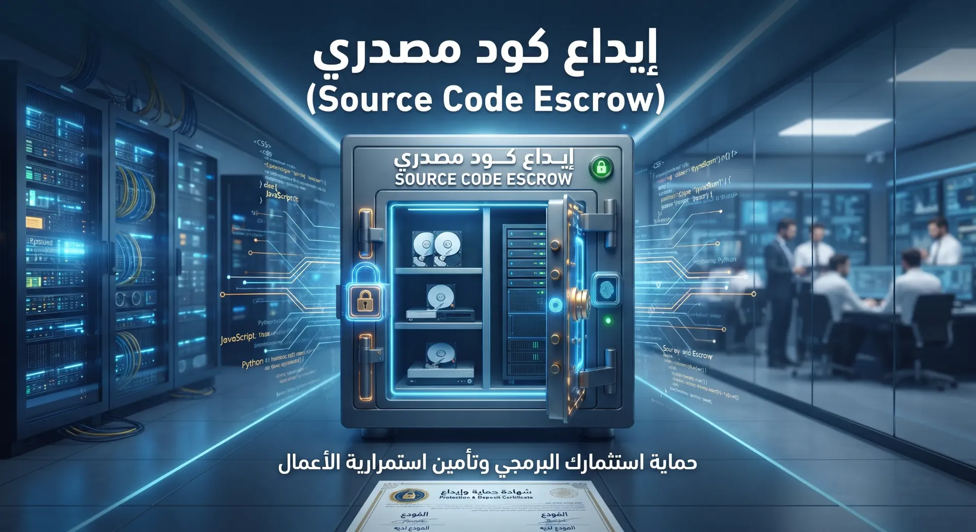 [IPL-02-001-0001] إيداع كود مصدري Source Code Escrow